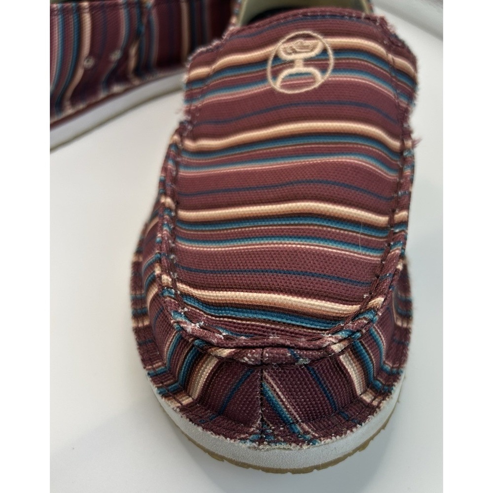 NWOT Twisted X Blends Hooey Slip-On Western Core Cowgirl Stripe Size 8 1/2 - Picture 6 of 11